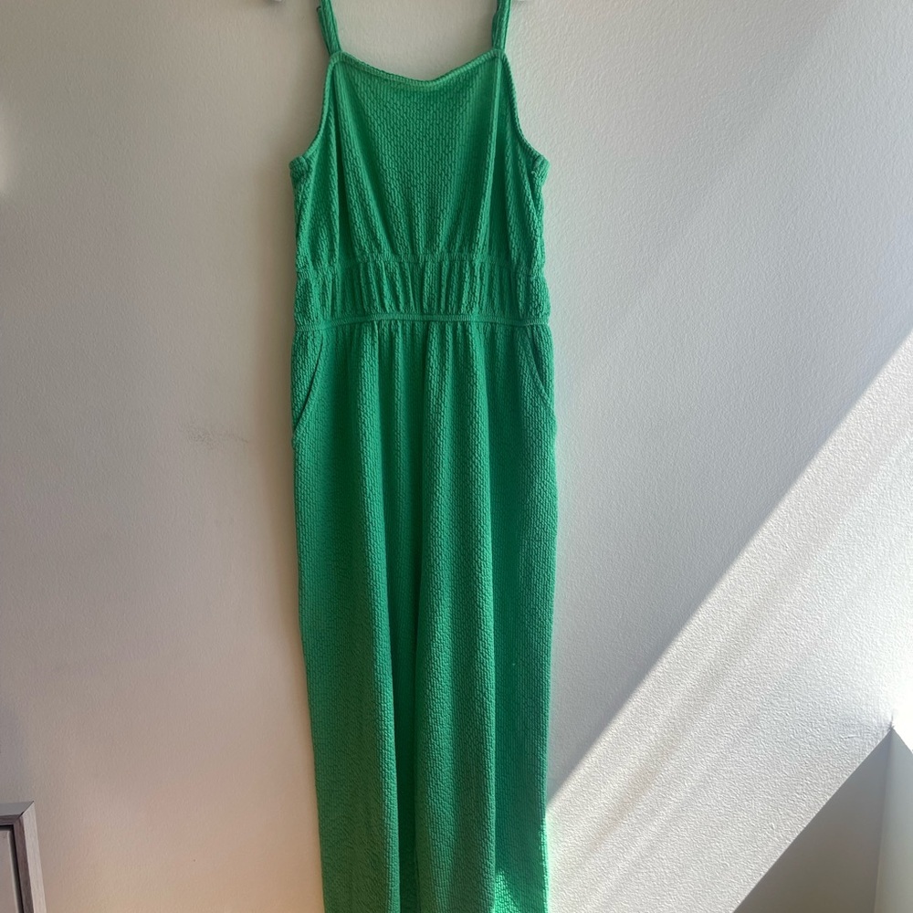Abercrombie Kids Green Jumpsuit